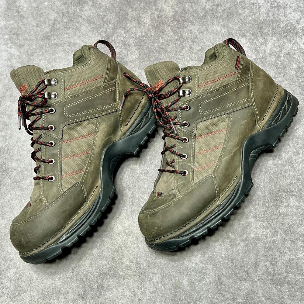 Danner Boots Mens 11.5 EE Terraforce Hiker 4.5 Hiking Olive Leather Waterproof